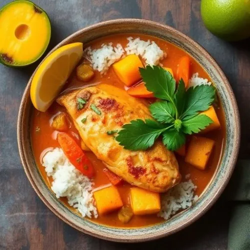 FISH MANGO CURRY